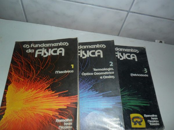 Os Fundamentos Da Fisica - 3 Volumes Completo 3ªedição